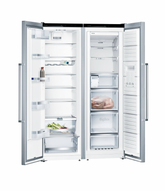 Frigorífico Side by Side Siemens KA95NAIEQ Inox - 346 L, No Frost, Súper Congelación/Refrigeración y Dispensador de Hielo/Agua